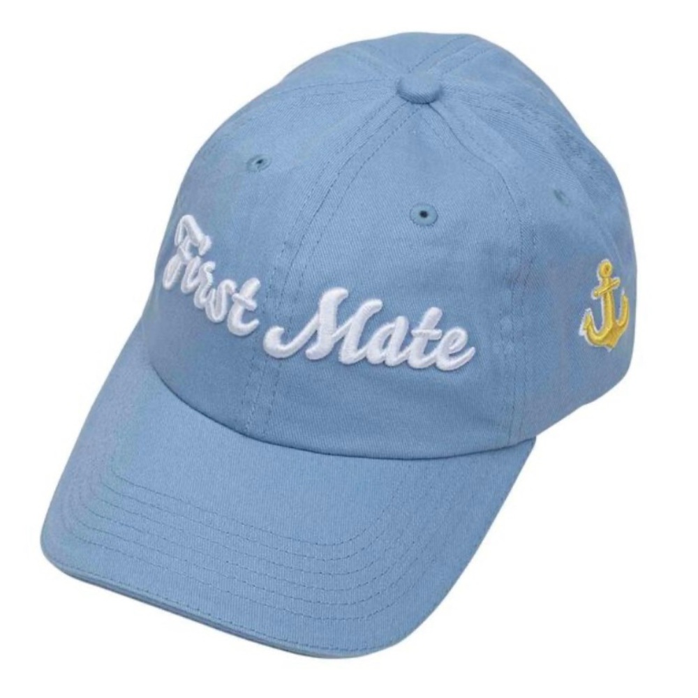 NWT Light Blue First Mate Boating Baseball Hat